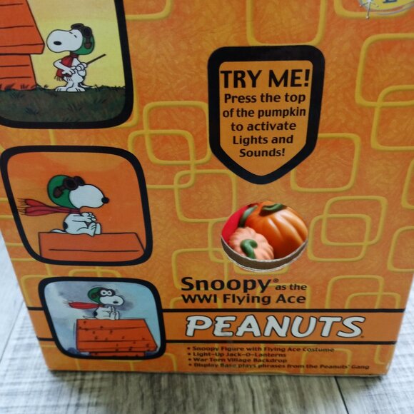 Snoopy Peanuts Flying Ace The Great Pumpkin Memory Lane 2002 - Picture 8 of 8